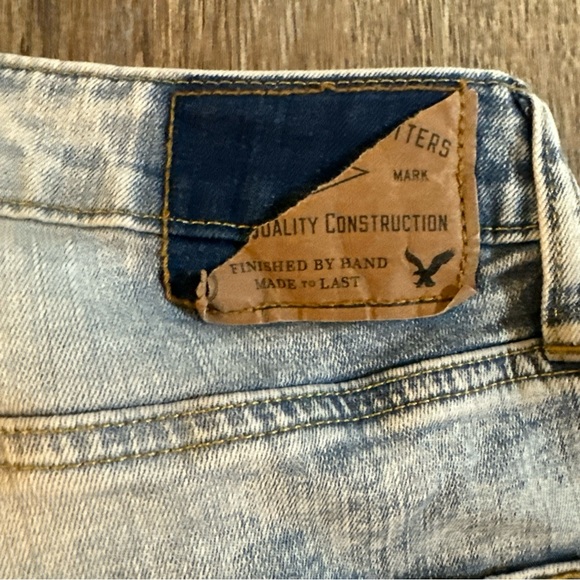 American Eagle Outfitters Light Blue Jean Shorts - Picture 5 of 7